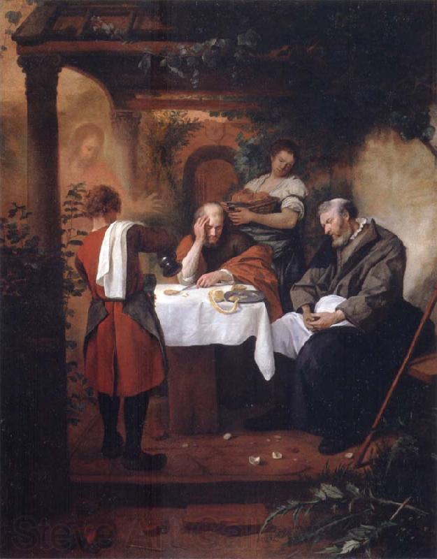Jan Steen Supper at Emmaus Spain oil painting art